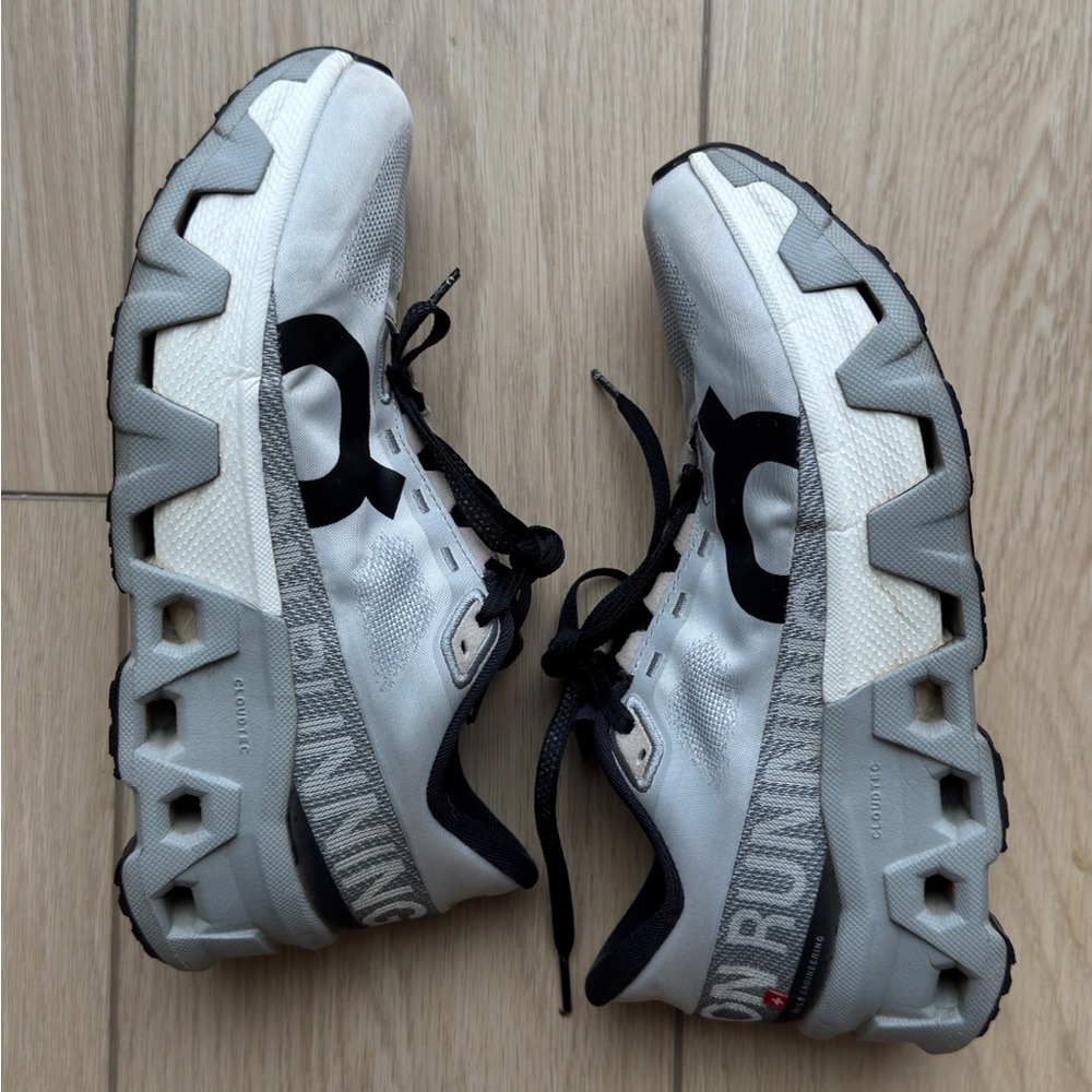 On Running Cloudmonster Hyper Women’s Running Shoes Size 7 Glacier Ivory Used